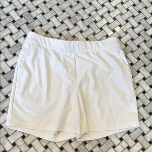 Nike Women's Athletic White Shorts